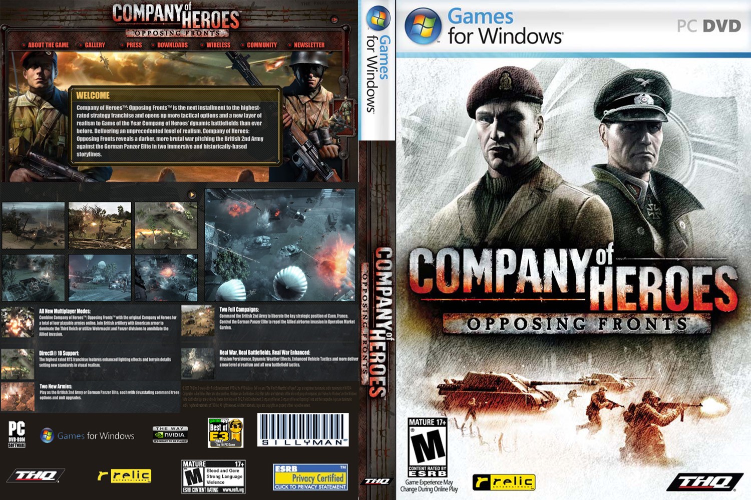 company of heroes opposing front window mode