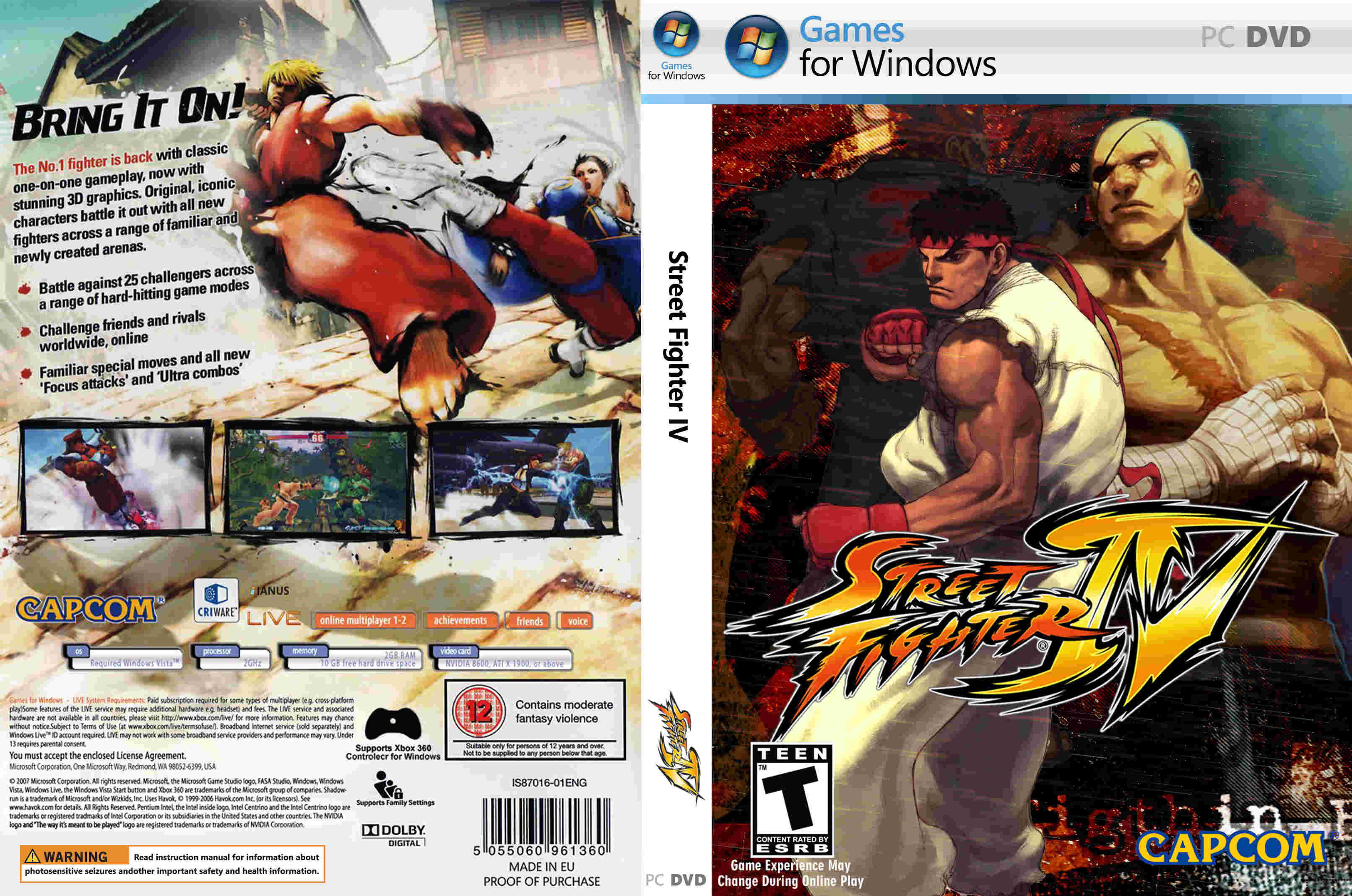 Street Fighter 4 Pc Requirements Teddyduck S Diary