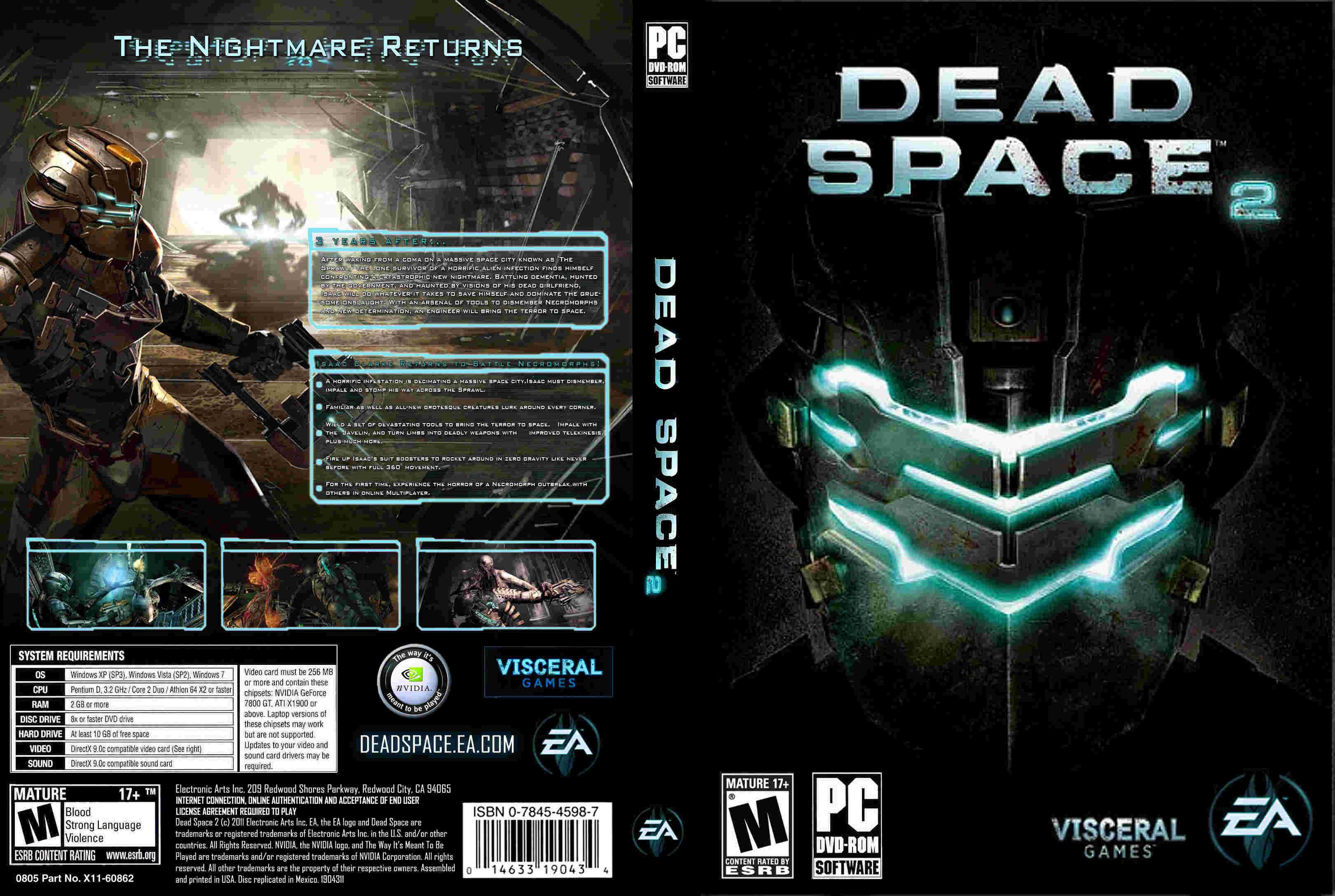 dead space 1 could not initialize display hardware